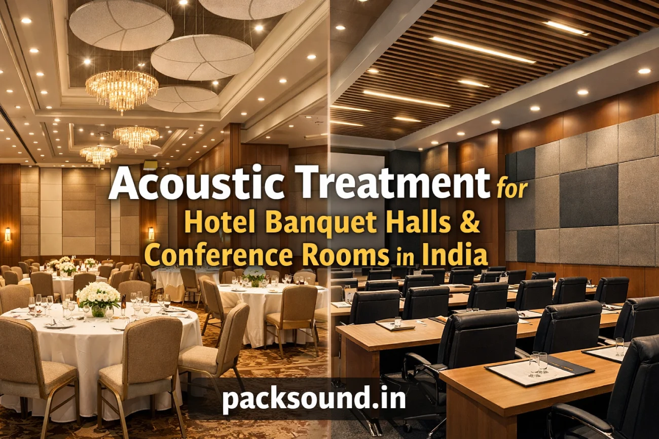 Acoustic Treatment for Hotel Banquet Halls & Conference Rooms India