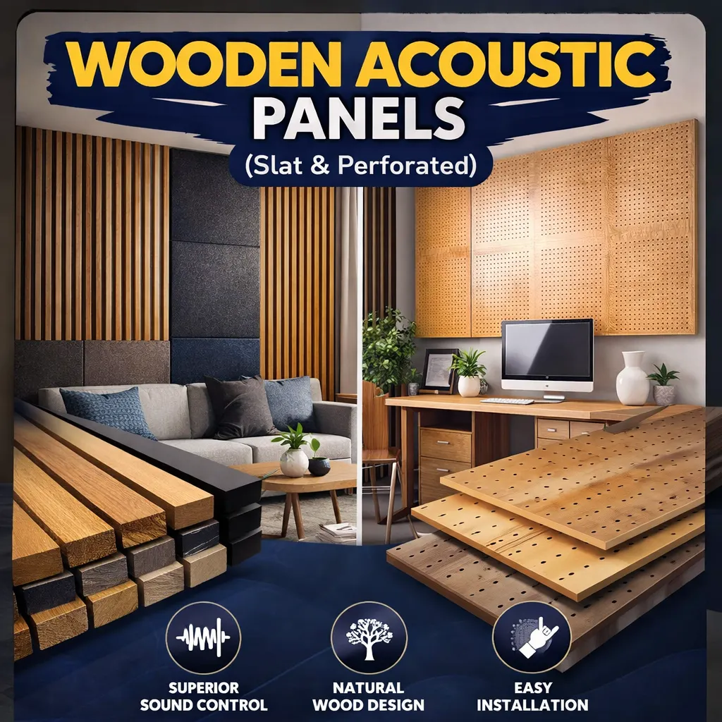 Wooden Acoustic Panels